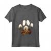 Donna Berger Picard Mountain Paw Design Cane Mamma Papà Maglietta con Collo a V - Regalo Ideale per Amanti dei Cani - Natale, Ringraziamento, Compleanni