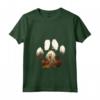 Donna Berger Picard Mountain Paw Design Cane Mamma Papà Maglietta con Collo a V - Regalo Ideale per Amanti dei Cani - Natale, Ringraziamento, Compleanni