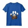 Donna Berger Picard Mountain Paw Design Cane Mamma Papà Maglietta con Collo a V - Regalo Ideale per Amanti dei Cani - Natale, Ringraziamento, Compleanni