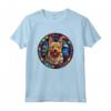 Berger Picard - Maglietta con Design in Vetro Colorato - Ideale per Amanti dei Cani e Appassionati di Arte Vetraria