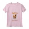 Donna Corridore e Berger Picard Maglietta con Collo a V - Slogan Miles of Smiles - Ideale per Amanti dei Cani e della Corsa