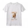 Donna Corridore e Berger Picard Maglietta con Collo a V - Slogan Miles of Smiles - Ideale per Amanti dei Cani e della Corsa