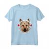 Funny Berger Picard - Cucciolo di Cane con Cuori che Rubano Scoregge Maglietta - Regalo Divertente per Amanti dei Cani Berger Picard