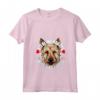 Funny Berger Picard - Cucciolo di Cane con Cuori che Rubano Scoregge Maglietta - Regalo Divertente per Amanti dei Cani Berger Picard