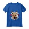 Funny Berger Picard - Cucciolo di Cane con Cuori che Rubano Scoregge Maglietta - Regalo Divertente per Amanti dei Cani Berger Picard