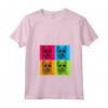 Berger Picard - Maglietta Pop Art Colorata con Collo a V - Regalo per Amanti dei Cani - Ideale per Natale, Compleanni o San Valentino