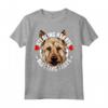 Funny Berger Picard - Cucciolo di Cane con Cuori che Rubano Scoregge Maglietta - Regalo Divertente per Amanti dei Cani Berger Picard