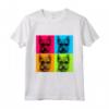 Berger Picard Cane Pop Art Design - Maglietta Colorata per Amanti dei Cani - Regalo per Natale, Compleanni o San Valentino