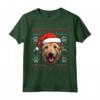 Berger Picard, Cappello di Babbo Natale Divertente per Cane Mamma Papà - Maglietta Regalo Natale per Amanti dei Cani