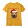 Berger Picard, Cappello di Babbo Natale Divertente per Cane Mamma Papà - Maglietta Regalo Natale per Amanti dei Cani