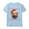 Berger Picard, Cappello di Babbo Natale Divertente per Cane Mamma Papà - Maglietta Regalo Natale per Amanti dei Cani