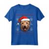 Berger Picard, Cappello di Babbo Natale Divertente per Cane Mamma Papà - Maglietta Regalo Natale per Amanti dei Cani