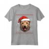 Berger Picard, Cappello di Babbo Natale Divertente per Cane Mamma Papà - Maglietta Regalo Natale per Amanti dei Cani