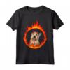 HapTiger Berger Picard Maglietta - Unique Gift Idea for Dog Lovers and Religious Individuals - Buy Online for Men, Women, and Kids