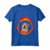HapTiger Berger Picard Maglietta - Unique Gift Idea for Dog Lovers and Religious Individuals - Buy Online for Men, Women, and Kids