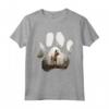 Mountain Paw Design Berger Picard - Cane Mamma Papà Maglietta - Regalo Perfetto per Amanti dei Cani - Leggera e Resistente