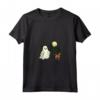 Berger Picard - Costume da Fantasma che Cammina per Halloween Maglietta con Collo a V - Ideale come Regalo Divertente per la Stagione di Halloween