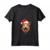 Berger Picard - Divertente Maglietta Natalizia con Babbo Natale - Regalo Perfetto per Amanti dei Cani