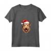 Berger Picard - Divertente Maglietta Natalizia con Babbo Natale - Regalo Perfetto per Amanti dei Cani