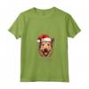 Berger Picard - Divertente Maglietta Natalizia con Babbo Natale - Regalo Perfetto per Amanti dei Cani