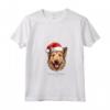 Berger Picard - Divertente Maglietta Natalizia con Babbo Natale - Regalo Perfetto per Amanti dei Cani