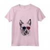 Donna Berger Picard Dog 4 luglio America USA Bandiera Maglietta con Collo a V - Regalo per Proprietari di Cani - Ideale per Festività