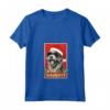 Divertente Berger Picard Natale Cattivo Vintage Maglietta con Collo a V - Regalo per Amanti dei Cani - Design Unico per Natale