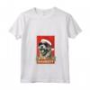 Divertente Berger Picard Natale Cattivo Vintage Maglietta con Collo a V - Regalo per Amanti dei Cani - Design Unico per Natale