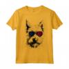 Berger Picard Dog 4 luglio America USA Bandiera Maglietta - Regalo per Proprietari di Cani - Ideale per Natale o San Valentino