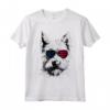 Berger Picard Dog 4 luglio America USA Bandiera Maglietta - Regalo per Proprietari di Cani - Ideale per Natale o San Valentino