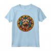 Berger Picard - Piombo in Vetro Colorato, Maglietta con Motivo Cane Picard - Ideale per Amanti dei Cani Berger Picard