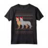 Berger Picard Natale Maglietta - Design Natalizio con Cane da Pastore Santa Piccardia - Regalo Perfetto per Genitori Berger Picard