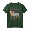 Berger Picard Natale Maglietta - Design Natalizio con Cane da Pastore Santa Piccardia - Regalo Perfetto per Genitori Berger Picard