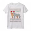 Berger Picard Natale Maglietta - Design Natalizio con Cane da Pastore Santa Piccardia - Regalo Perfetto per Genitori Berger Picard
