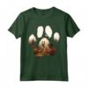 Berger Picard Mountain Paw Design Cane Mamma Papà Maglietta - Regalo Unico per Amanti dei Cani Berger Picard