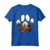 Berger Picard Mountain Paw Design Cane Mamma Papà Maglietta - Regalo Unico per Amanti dei Cani Berger Picard