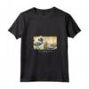 Donna Surf Berger Picard Kanagawa Wave - Divertente Maglietta per Amanti dei Cani - Ideale per Natale o Compleanni