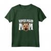 Berger Picard Mom - Cane carino mamma Maglietta con Collo a V - Regalo per mamme Berger Picard - Design divertente per gli amanti dei cani