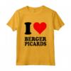 Amo Berger Picards Maglietta - Cuore Rosso - Ideale per Amanti dei Cani Berger Picard