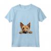 Donna Cane di Razza Cucciolo Berger Picard in Vena di Coccole - Maglietta con Collo a V per Amanti dei Cani Berger Picard