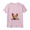 Donna Cane di Razza Cucciolo Berger Picard in Vena di Coccole - Maglietta con Collo a V per Amanti dei Cani Berger Picard