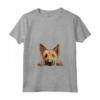 Donna Cane di Razza Cucciolo Berger Picard in Vena di Coccole - Maglietta con Collo a V per Amanti dei Cani Berger Picard