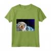 HapTiger Berger Picard Maglietta - Doge to the Moon Space-themed Tee for Dog Lovers and Mars Rover Fans