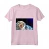 HapTiger Berger Picard Maglietta - Doge to the Moon Space-themed Tee for Dog Lovers and Mars Rover Fans