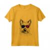 Donna Berger Picard Dog 4 luglio USA Bandiera Maglietta Collo a V - Regalo per Proprietari - Ideale per Natale e Compleanni