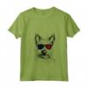 Donna Berger Picard Dog 4 luglio USA Bandiera Maglietta Collo a V - Regalo per Proprietari - Ideale per Natale e Compleanni