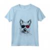 Donna Berger Picard Dog 4 luglio USA Bandiera Maglietta Collo a V - Regalo per Proprietari - Ideale per Natale e Compleanni