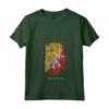 Donna HapTiger - Bandiera Paese Bhutan Maglietta con Collo a V - Souvenir del Bhutan in Stile Grunge - Ideale per Viaggiatori