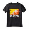 Bandiera del Bhutan Maglietta - Regalo Originale per Amici e Famiglia - Ideale per Natale, Compleanno e Altri Eventi