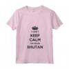 Donna Non riesco a mantenere la calma vengo dal paese del Bhutan - Maglietta con Collo a V - Ideale per Compleanno, Natale e Riunioni - Abbigliamento Bhutan unico
